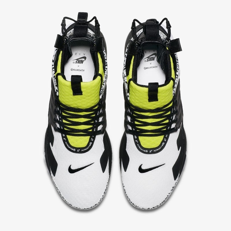 ACRONYM x Luxe Nike Air Presto Mid Dynamic Yellow | AH7832 | Luxe